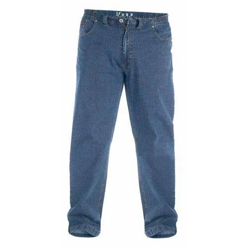 D555 London Mens Kingsize Bailey Elasticated Waist Jeans