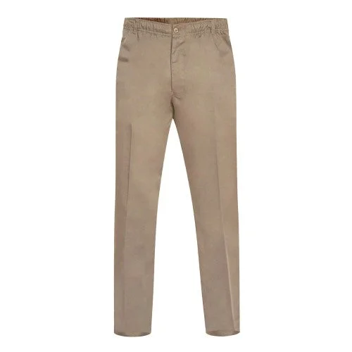 D555 Mens Kingsize Basilio Full Elastic Waist Rugby Trousers