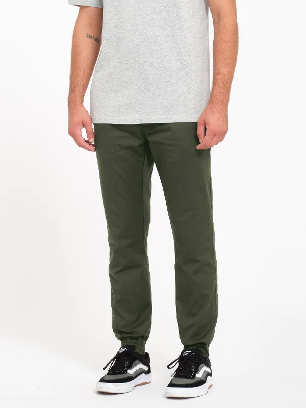 Frickin Slim Joggers - Dark Green