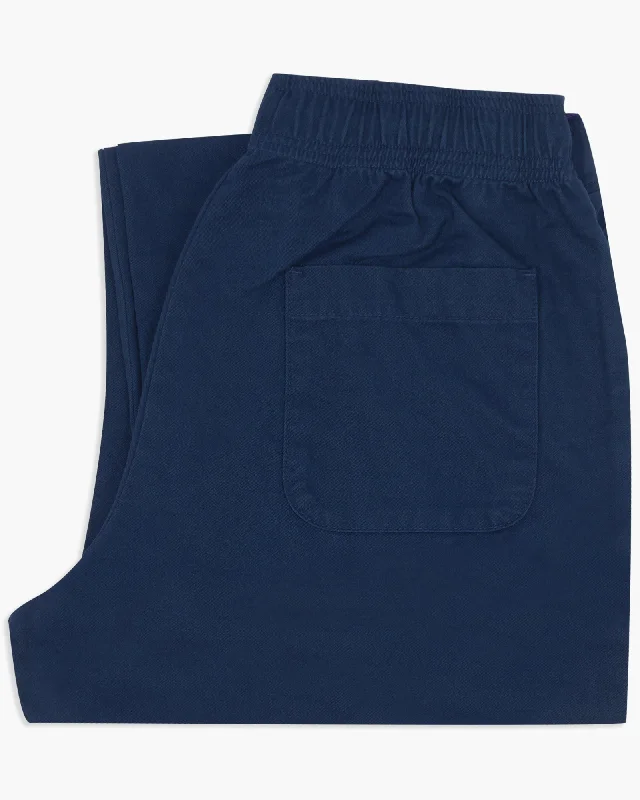 Japan Blue Easy Buggy Elastic Waist Trouser - Blue