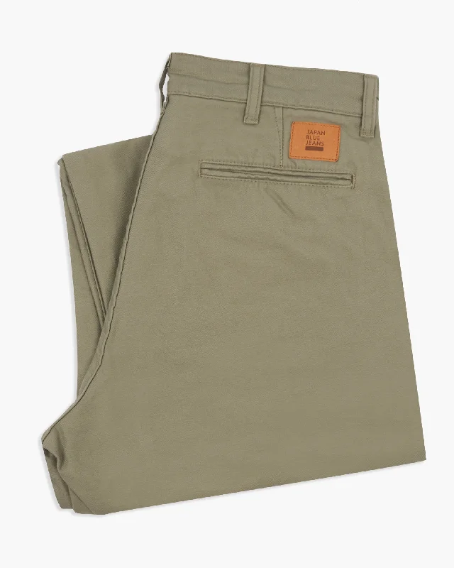 Japan Blue JPT1010M31 Military Trousers - Olive