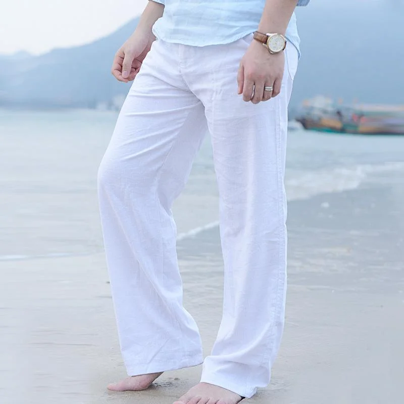 mens-casual-beach-linen-drawstring-trousers-94909395to