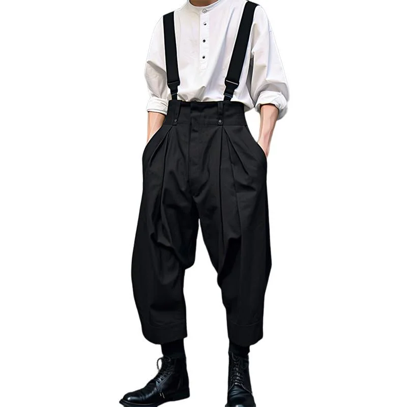 Men's Casual Bib Farmer Pants 49815991TO