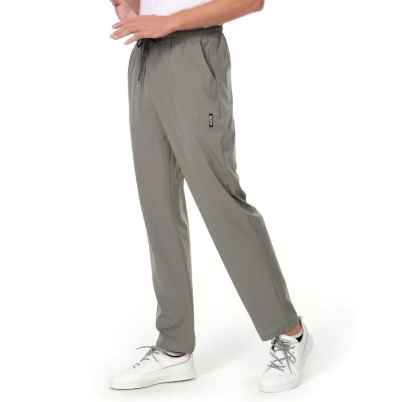 mens-casual-ice-silk-breathable-quick-drying-elastic-waist-loose-pants-24005843m