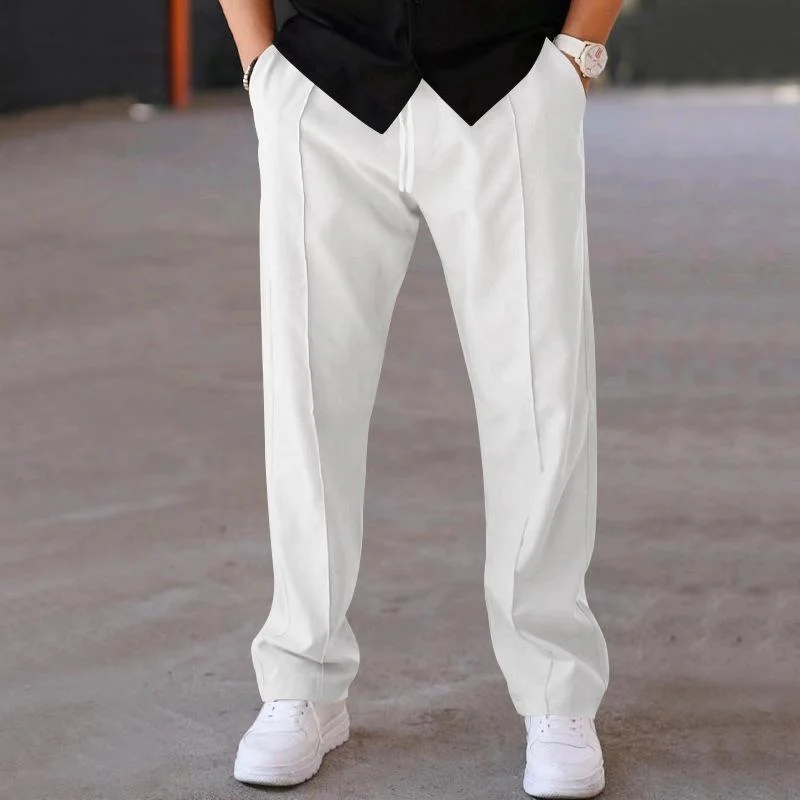 mens-casual-loose-straight-elastic-waist-pants-37177029m