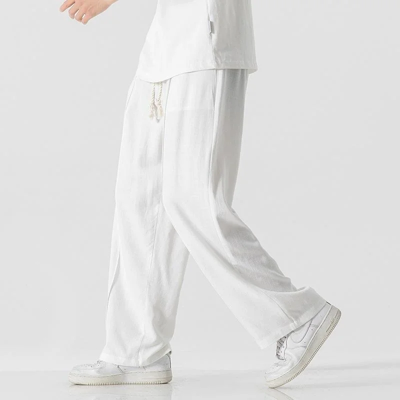 mens-loose-cotton-and-linen-straight-pants-72550197y