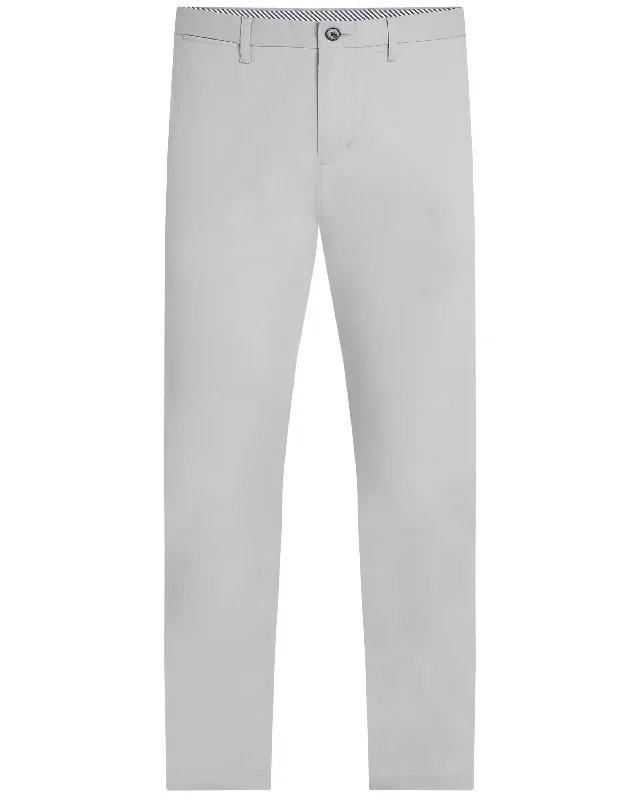 Tommy Hilfiger 1985 Collection Bleecker Slim Fit Chinos - Grey (Organic)