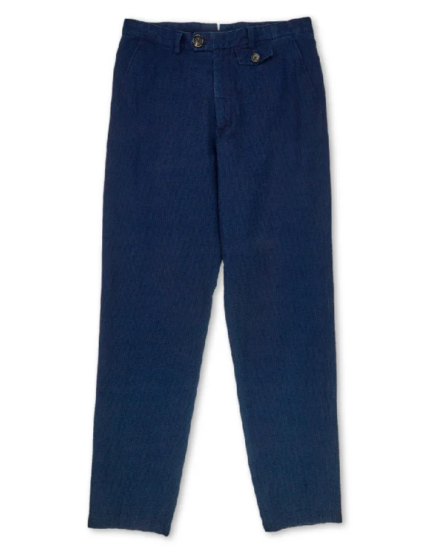 Oliver Spencer Fishtail Trousers - Blue