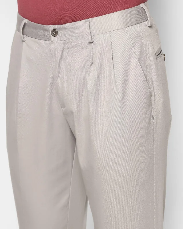 solid-casual-khakis-in-grey-nxt-fit-cygnus-pl