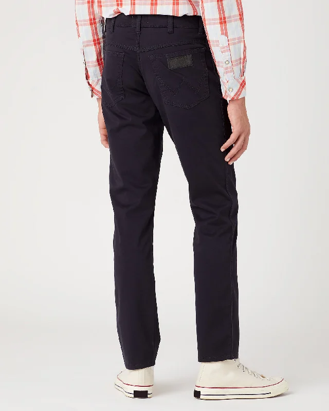 wrangler-texas-slim-mens-cotton-satin-trousers-dark-navy