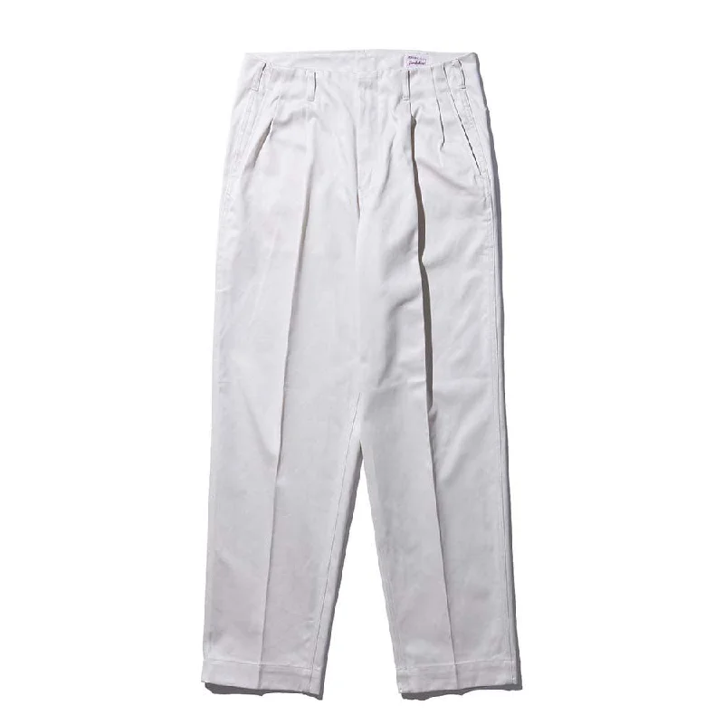 Yankshire C1950 Peg Top Chino Trousers Stone