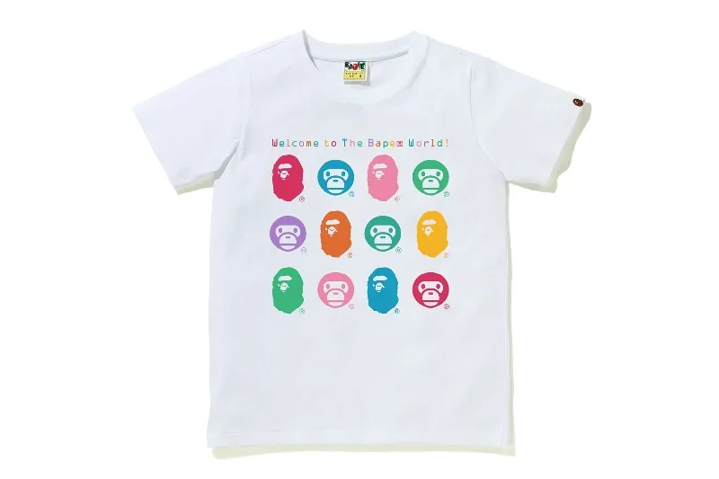 APE & MILO MULTI COLOR TEE