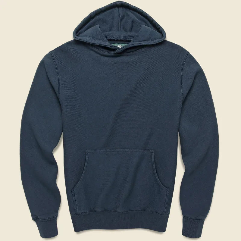 Arctic Knit Hoodie - Navy