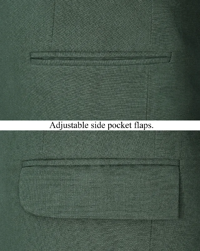 asparagus-green-cross-buttoned-premium-cotton-bandhgala-blazer-an