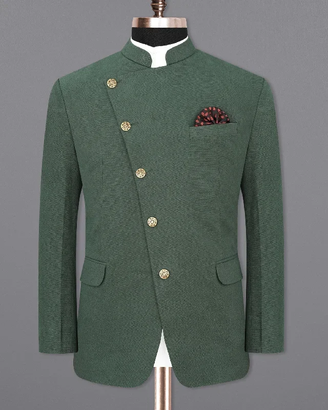 asparagus-green-cross-buttoned-premium-cotton-bandhgala-blazer-an