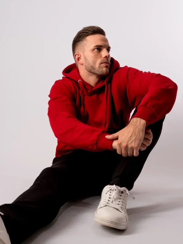 Basic Hoodie - Red