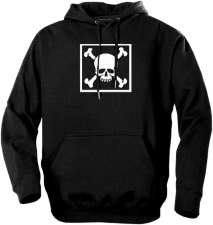 Biker Hoodies - "Bones in a Box" Biker Hoodie