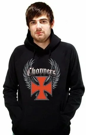 biker-hoodies-winged-chopper-cross