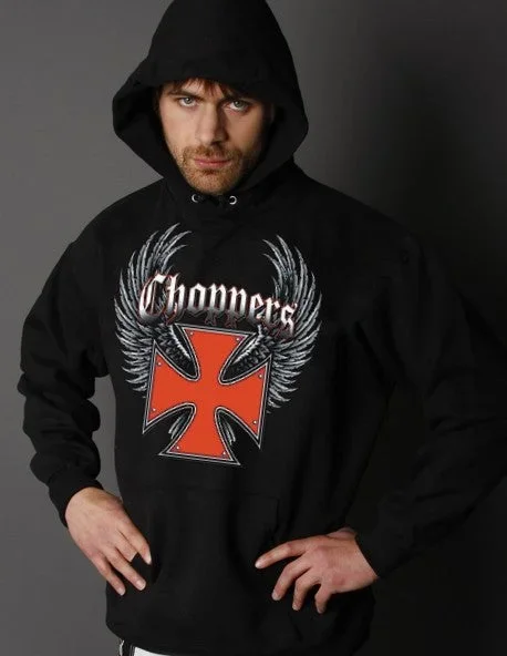 biker-hoodies-winged-chopper-cross