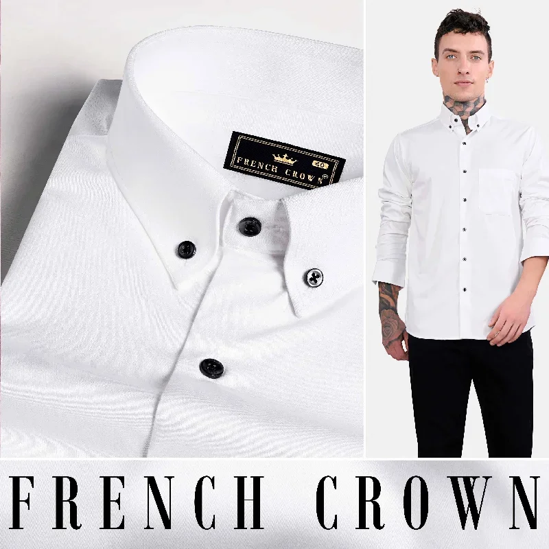 Bright White Royal Oxford Button Down Shirt