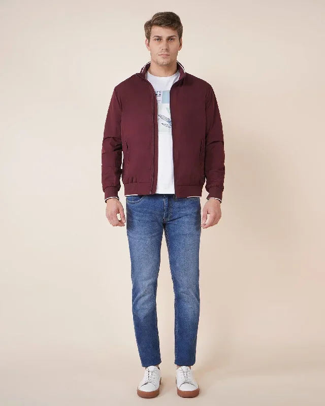 brinus-solid-euro-zipper-jacket-in-wine-slim-fit