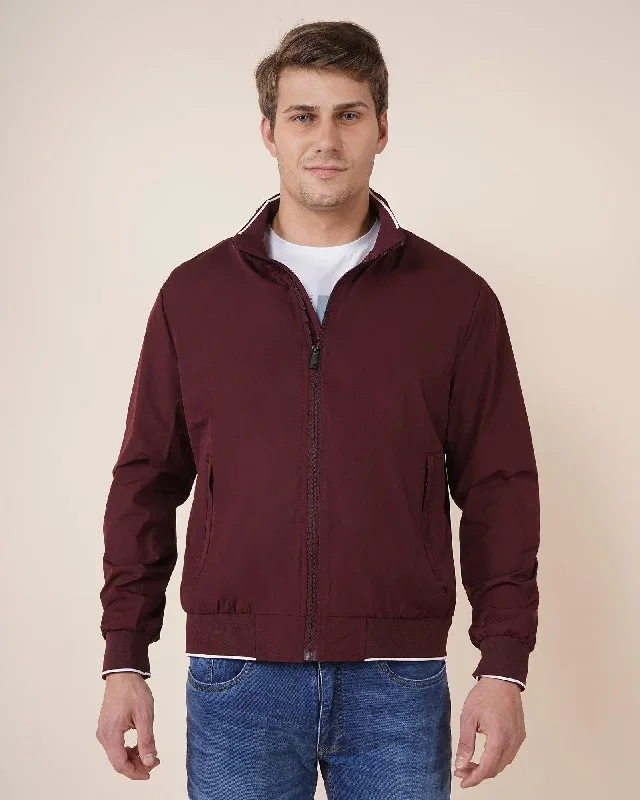 brinus-solid-euro-zipper-jacket-in-wine-slim-fit