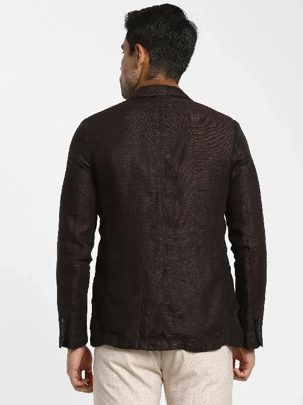 brown-plain-linen-blazer-rfbz-22049-d