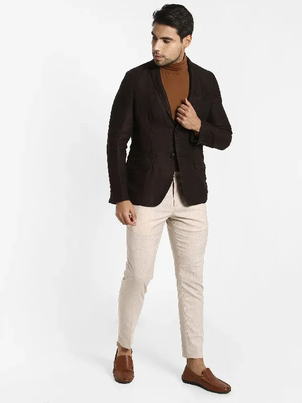 brown-plain-linen-blazer-rfbz-22049-d