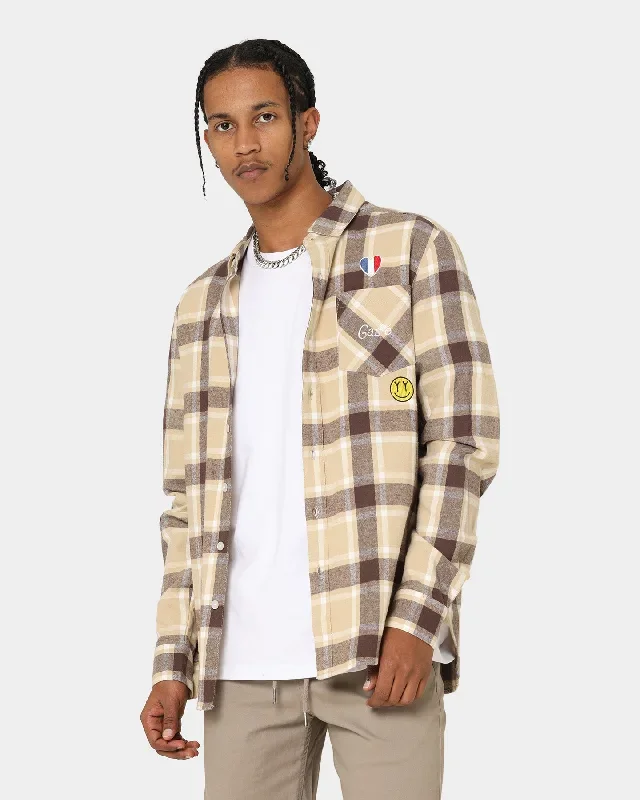 Carré Revolutionnaires Flannel Shirt Stone