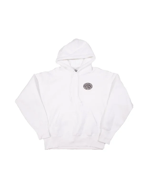 VINTAGE J.PRESS LOGO HOODIE - WHITE