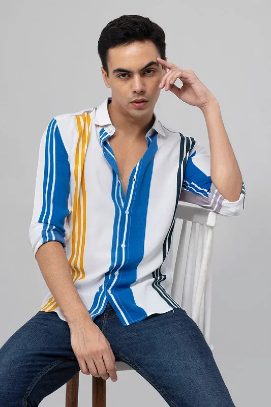 Core Stripe Blue Shirt