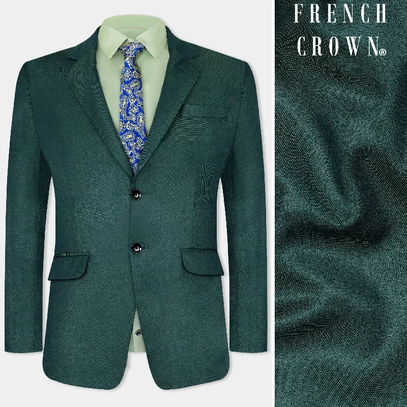 Dianne Green Wool Rich Single Breasted Blazer