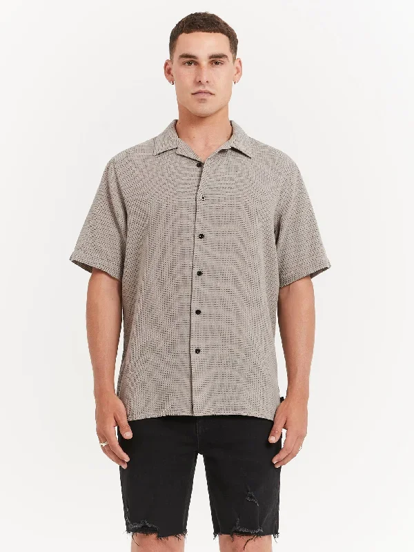 El Jefe Bowling Shirt in Paloma Grey