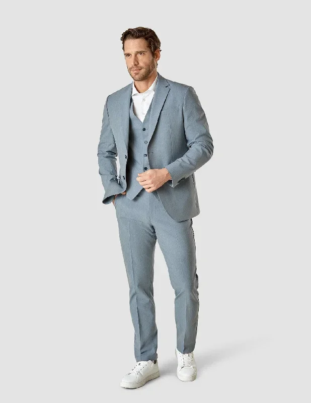 Essential Suit Light Blue Melange