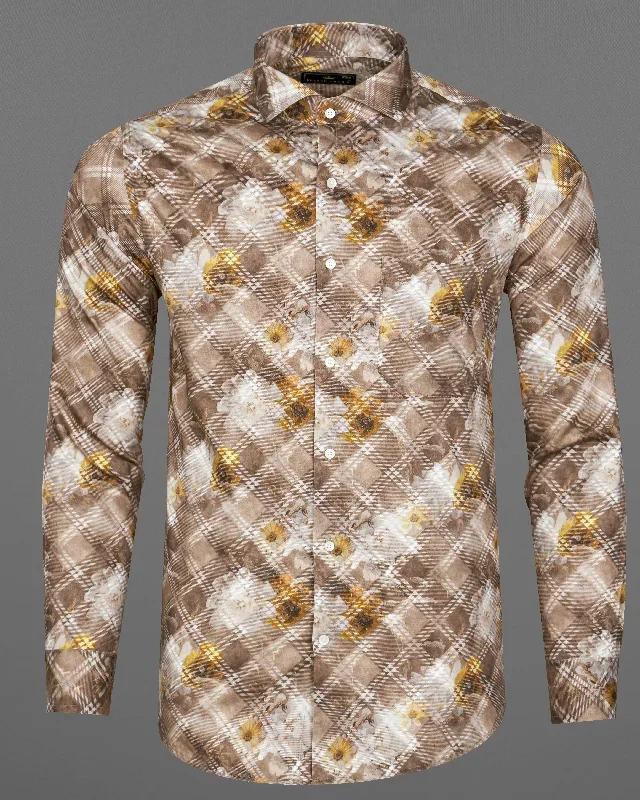 ferra-with-dull-brown-diagonally-checkered-with-floral-printed-super-soft-premium-cotton-shirt-bl