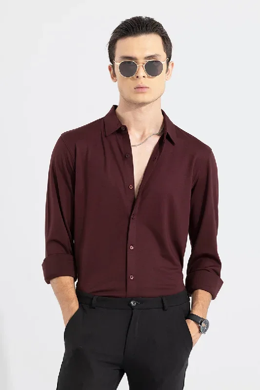 Flexile Maroon Shirt