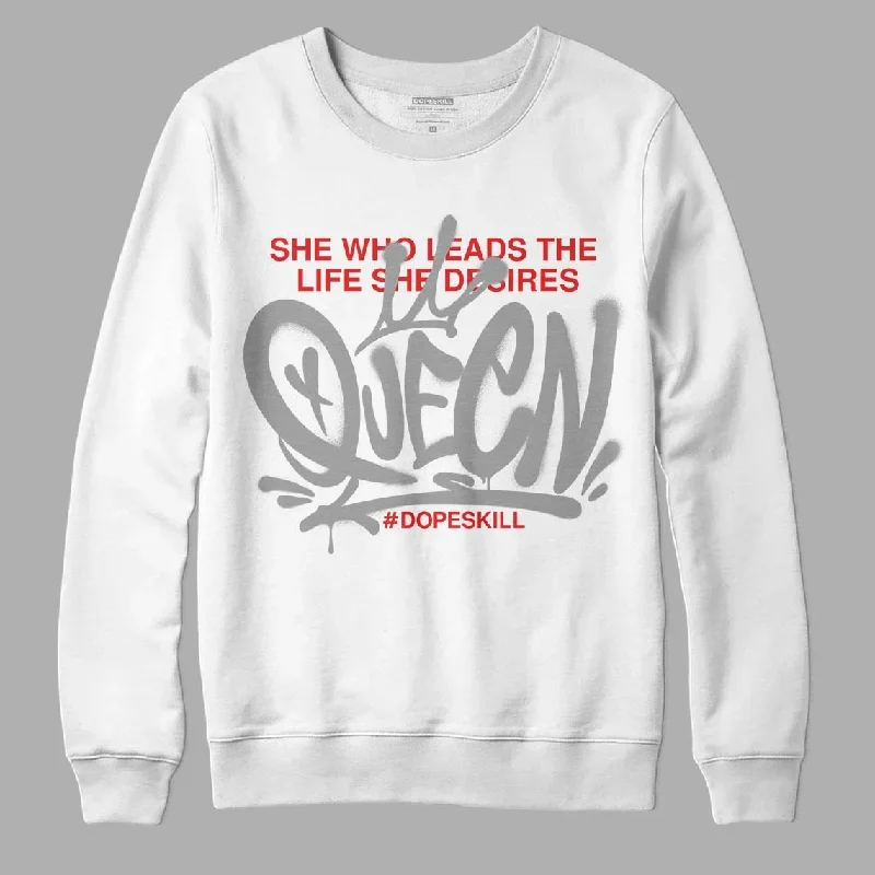 Grey Collection DopeSkill Sweatshirt Queen Graphic