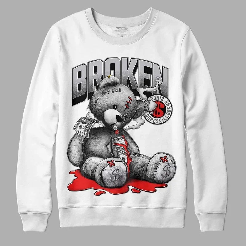 Grey Collection DopeSkill Sweatshirt Sick Bear Graphic