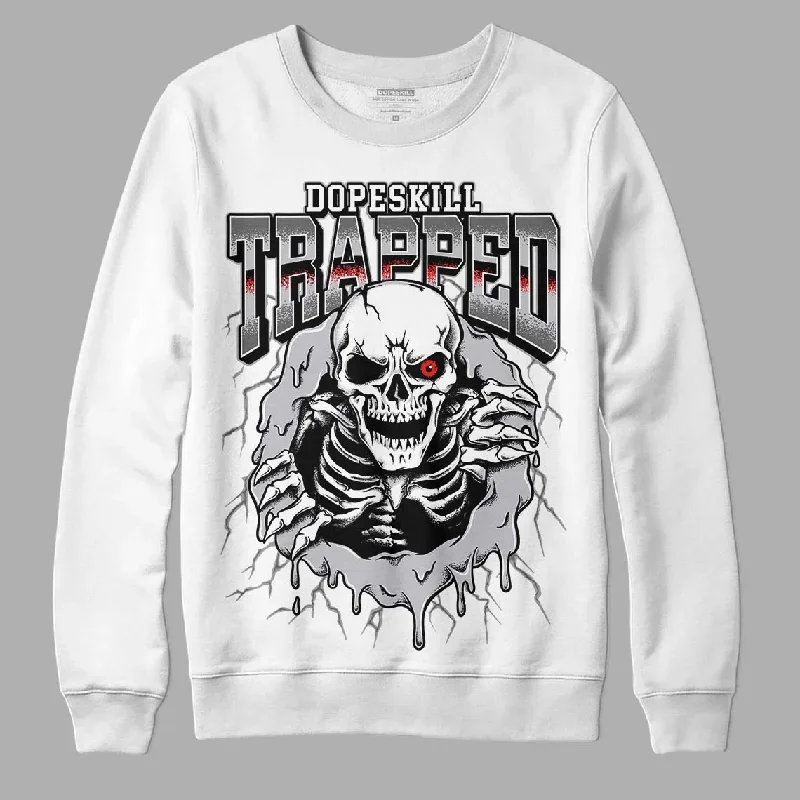 Grey Collection DopeSkill Sweatshirt Trapped Halloween Graphic