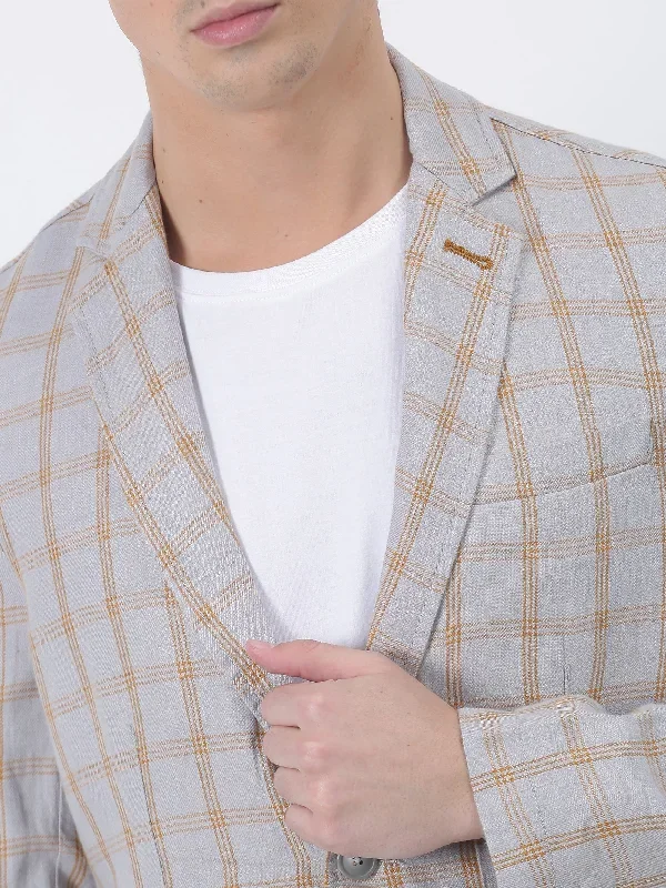 light-grey-checked-long-sleeve-casual-blazer-rfbz-22047-b