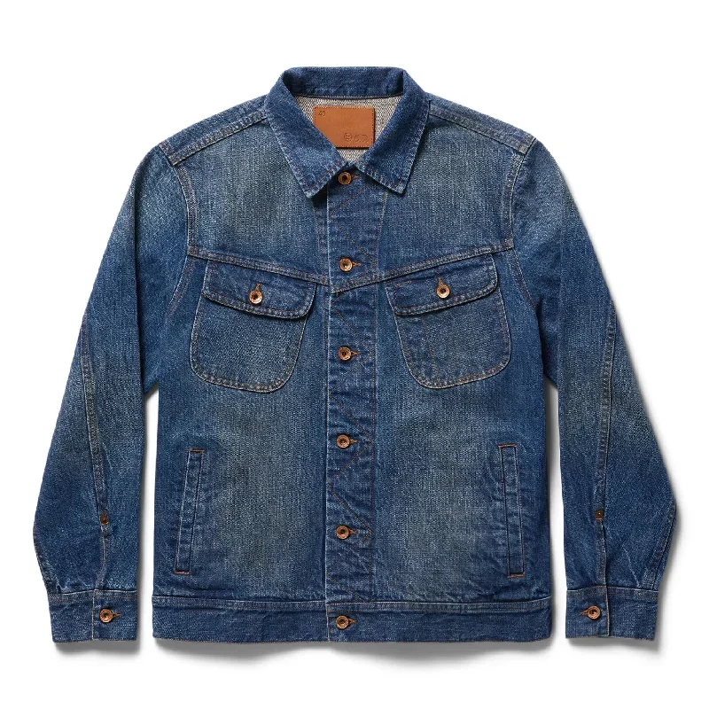 The Long Haul Jacket in Sawyer Wash Organic Selvage