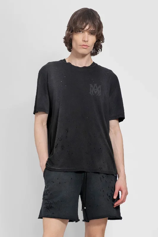 AMIRI MAN BLACK T-SHIRTS & TANK TOPS