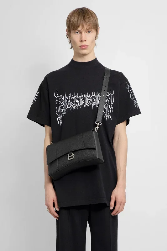 BALENCIAGA MAN BLACK T-SHIRTS & TANK TOPS