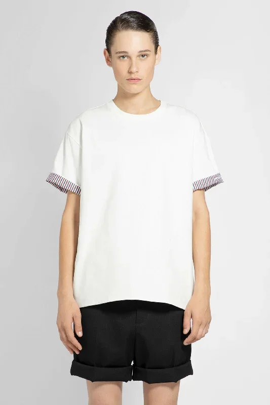 BOTTEGA VENETA MAN WHITE T-SHIRTS & TANK TOPS