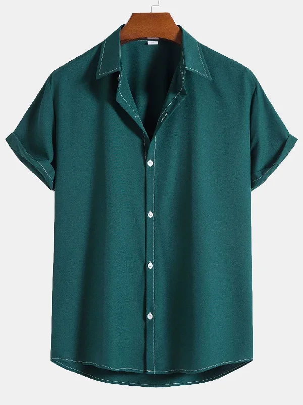 Man Regular Fit Button Up Shirt