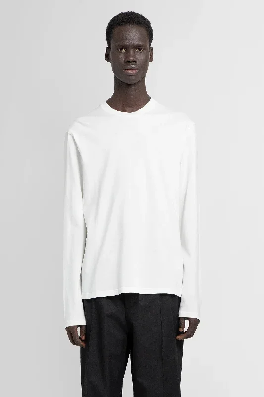 JIL SANDER MAN WHITE T-SHIRTS & TANK TOPS