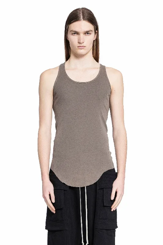 RICK OWENS MAN GREY T-SHIRTS