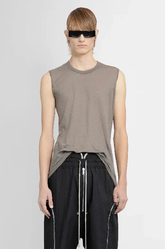 RICK OWENS MAN GREY T-SHIRTS