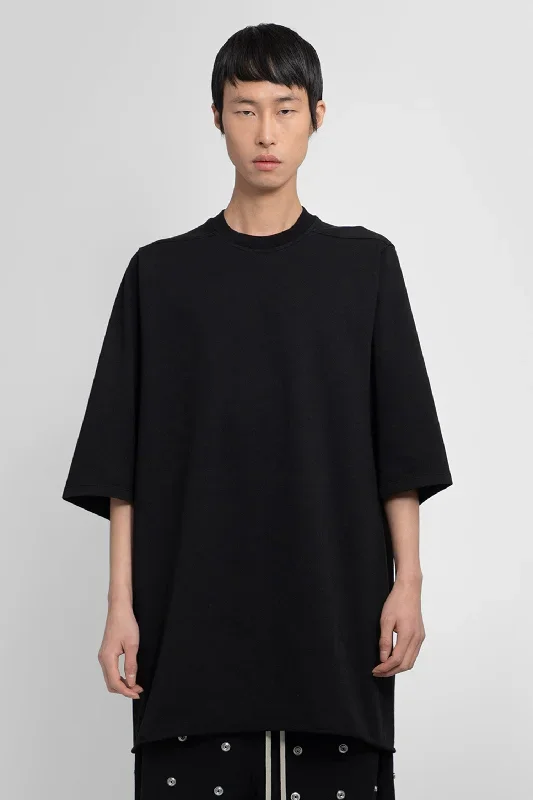 RICK OWENS MAN BLACK T-SHIRTS & TANK TOPS