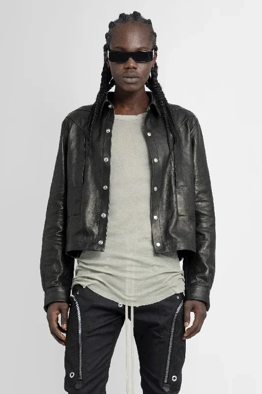 RICK OWENS MAN GREY T-SHIRTS & TANK TOPS